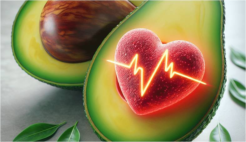 Avocado is heart healthy