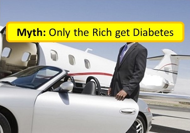 Myth: Only the rich get diabetes