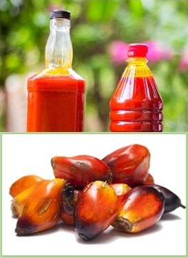 Red palm oil and palm kernel