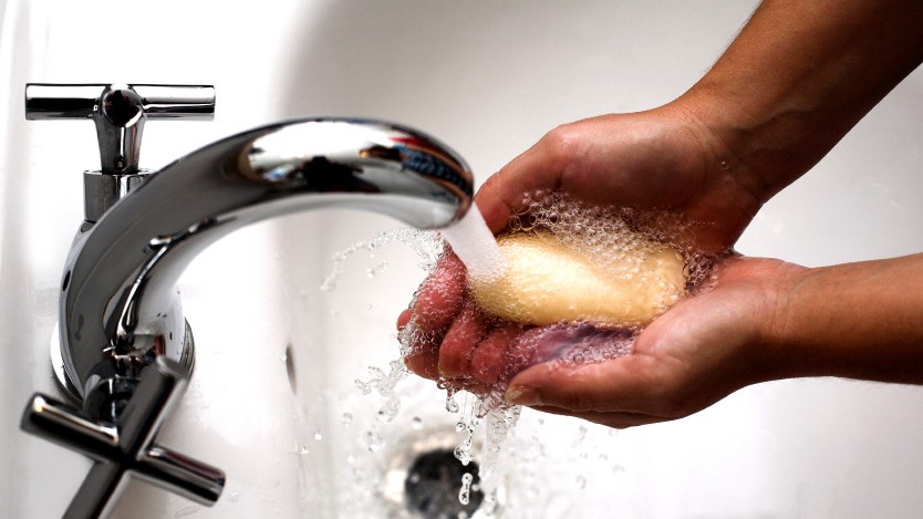 Wash our hands after every workout