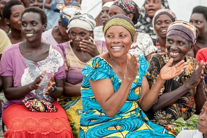 A group of African women