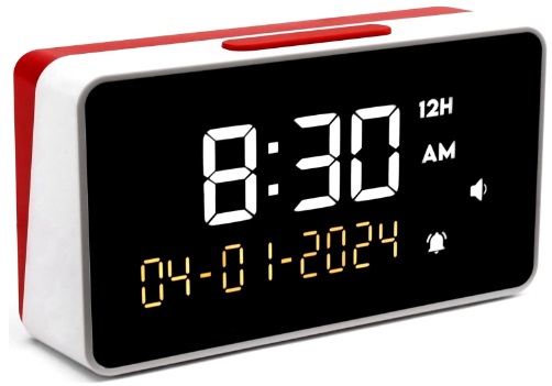 Talking reminder clock