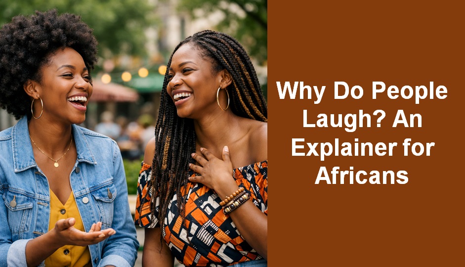 Image of two happy African women laughing during friendly conversation 